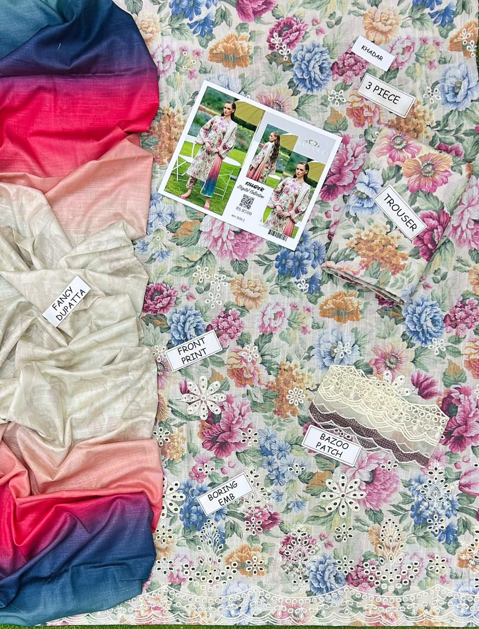 Premium Khaddar 3-Piece Suit