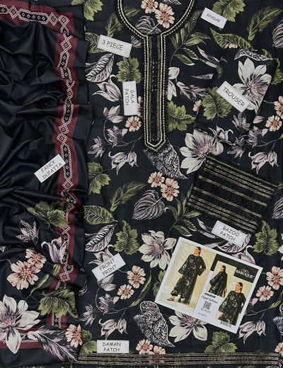 Premium Khaddar 3-Piece Suit